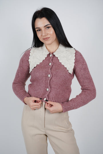 Knit cardigan