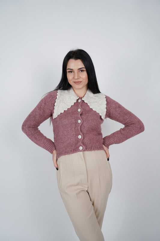 Knit cardigan